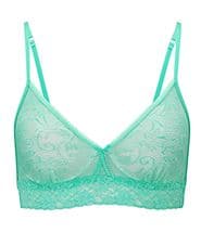 Abecita Lilla Undret Lace Top Mint