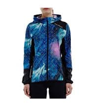 Salming Fusion Jacket Women Blue Pattern
