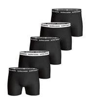 Björn Borg 5-pack Essential Shorts Solids Black