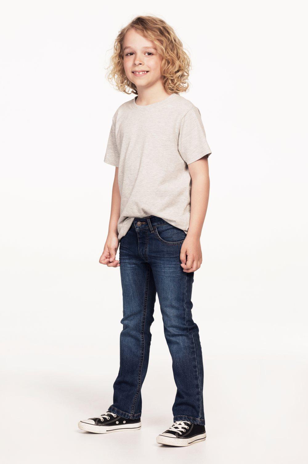 Jeans regular fit med lige ben