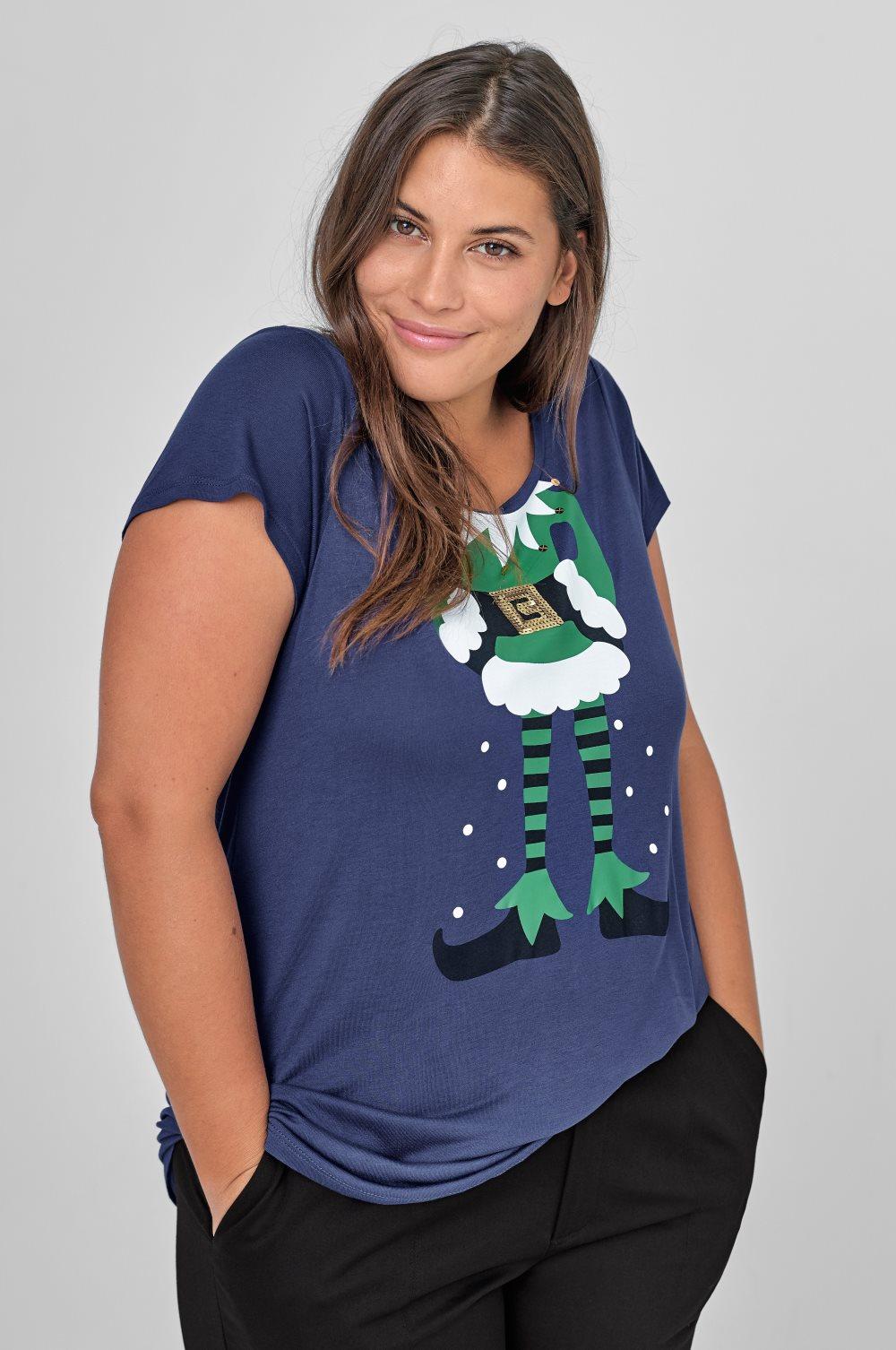 Juletop Santa