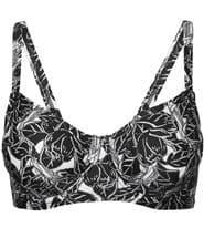 Abecita Breeze Wire Bra Black/White