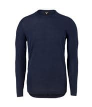 Pierre Robert For Men Sport Wool Long Sleeve Navy-2