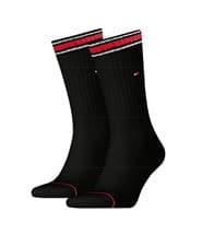 Tommy Hilfiger 2-pack Men Iconic Sport Sock Black