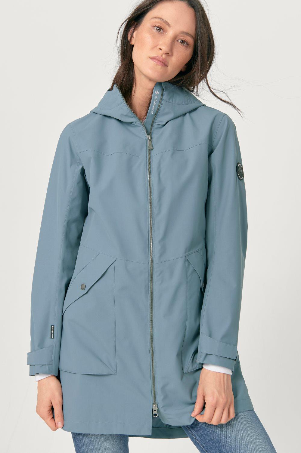 Parkas med hette