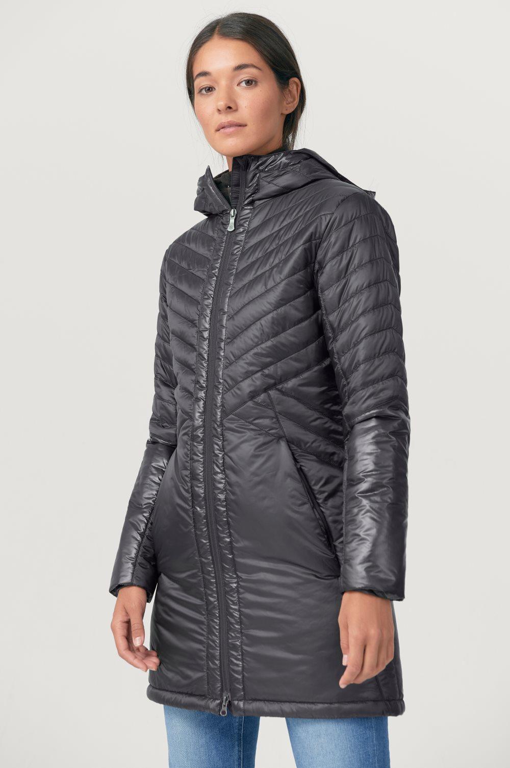 Parkacoat Quilted LW Hood W