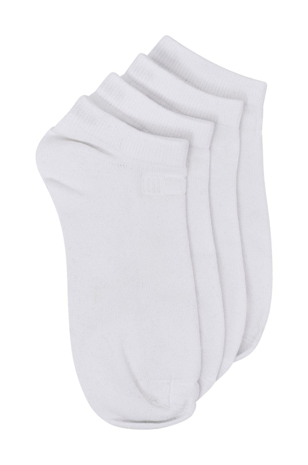 Ankelsokker Sneaker i bambus, 4-pk