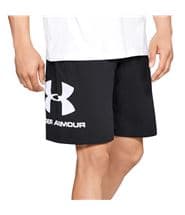 Under Armour Sportstyle Cotton Graphic Shorts Black