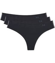 Under Armour 3-pack Pure Stretch Thong Black