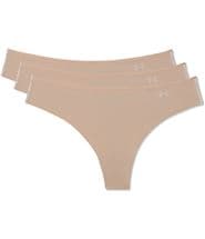 Under Armour 3-pack Pure Stretch Thong Skin
