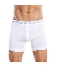 Hugo Boss Original Button Front Shorts White