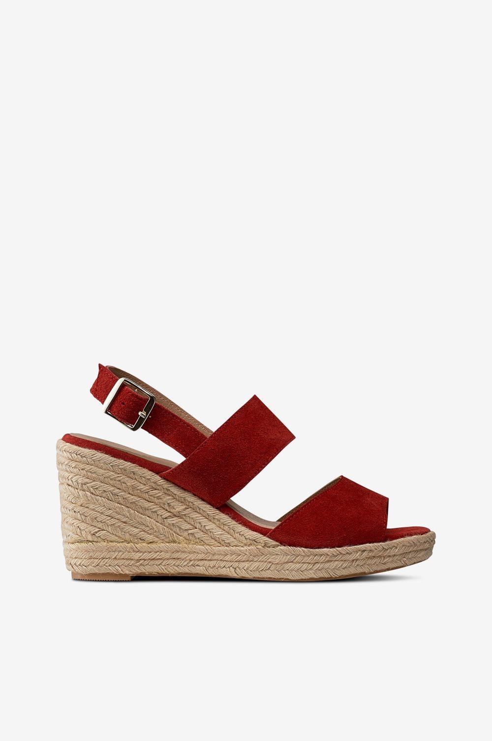 Sandal Wedge Suede