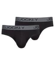 Jockey 2-pack 3D Innovations Brief Black