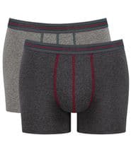 Sloggi 2-pack For Men Match Short Darkgrey