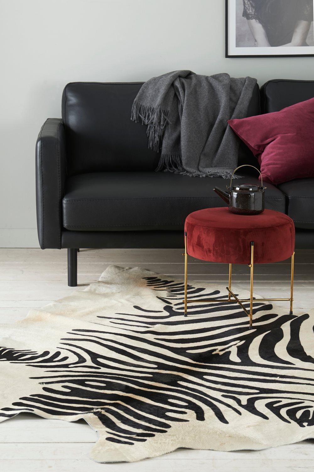 Sebrateppe ca str 200x220 cm