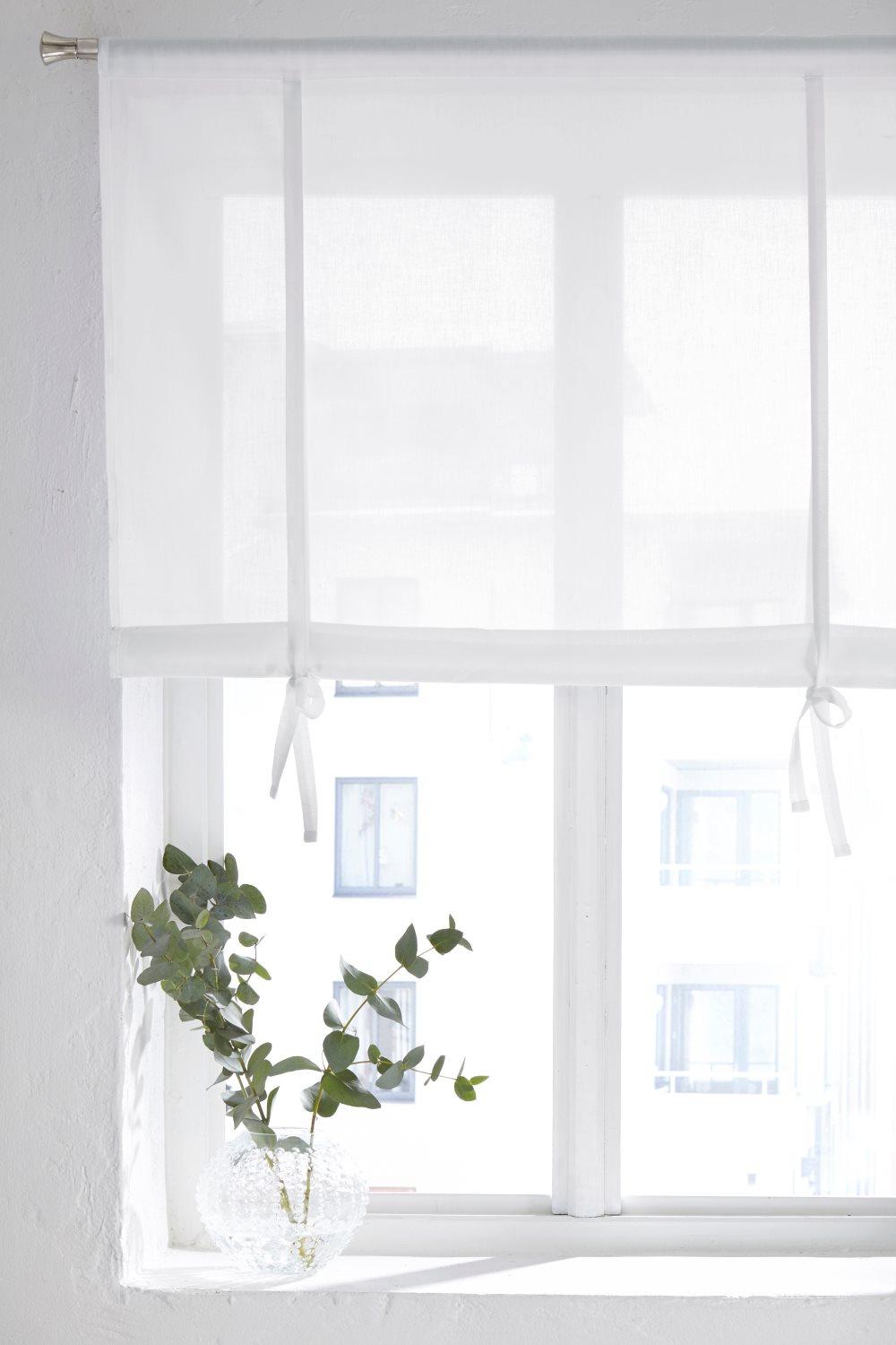Roll up-gardin Voile