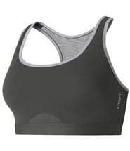 Casall Glaring Sports Bra Darkgrey
