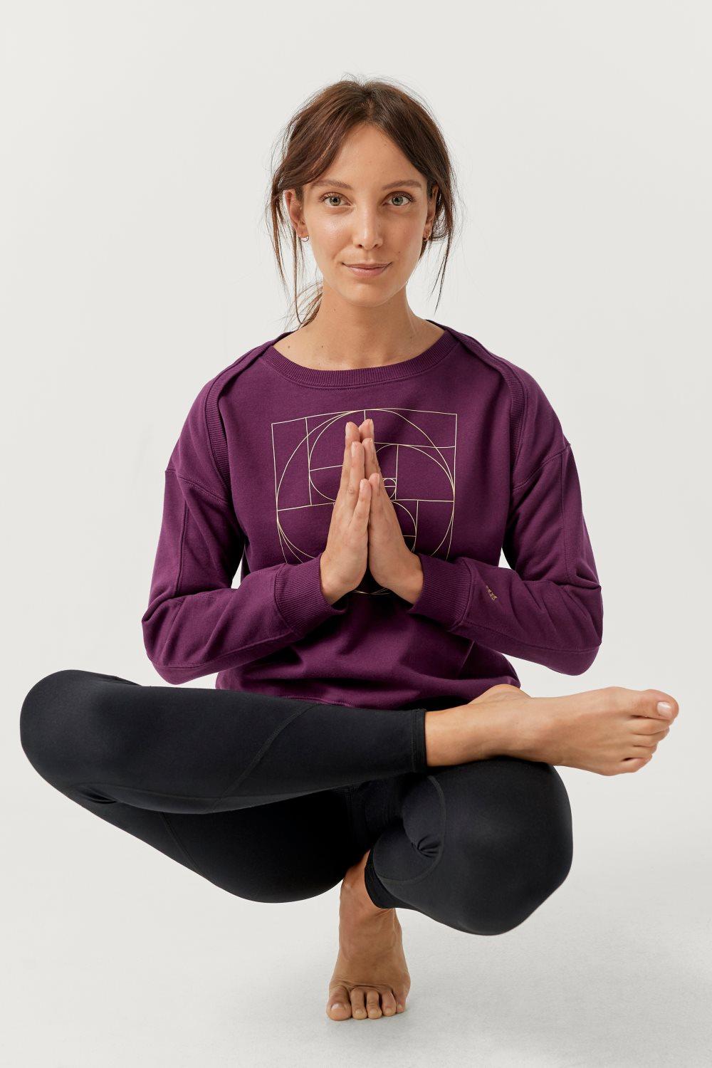 Sweatshirt Yoga Crewneck BR FL