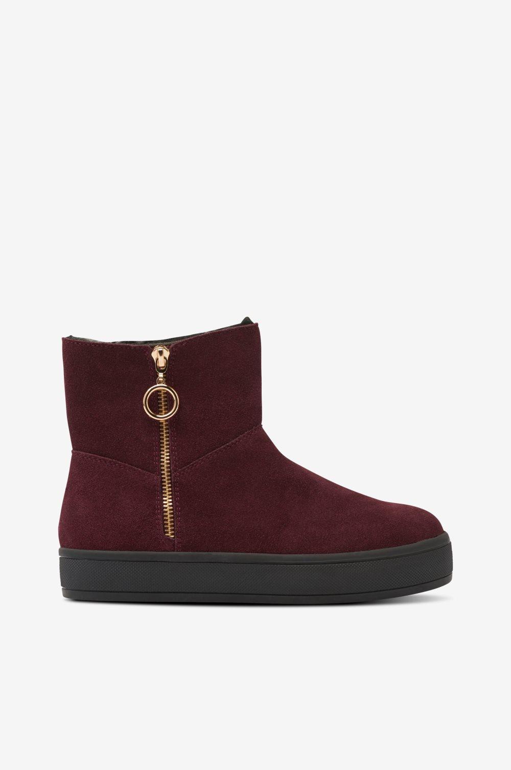 Boots Zip Suede