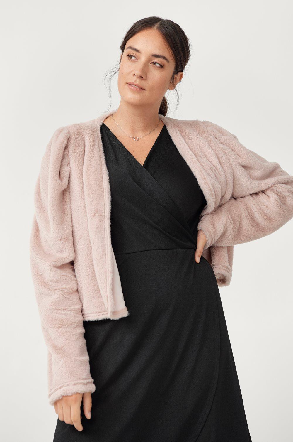 Fuskpäls Bolero Gemma
