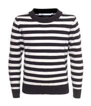 Pierre Robert X Jenny Skavlan Kids Wool Sweater Black striped