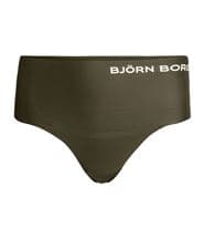 Björn Borg Performance High Waist Thong 1931 Darkgreen