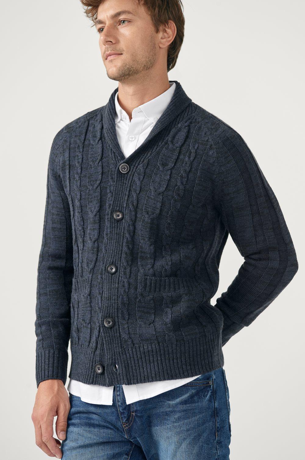Cardigan med lommer