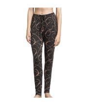Femilet Lima Long Pants Black pattern-2