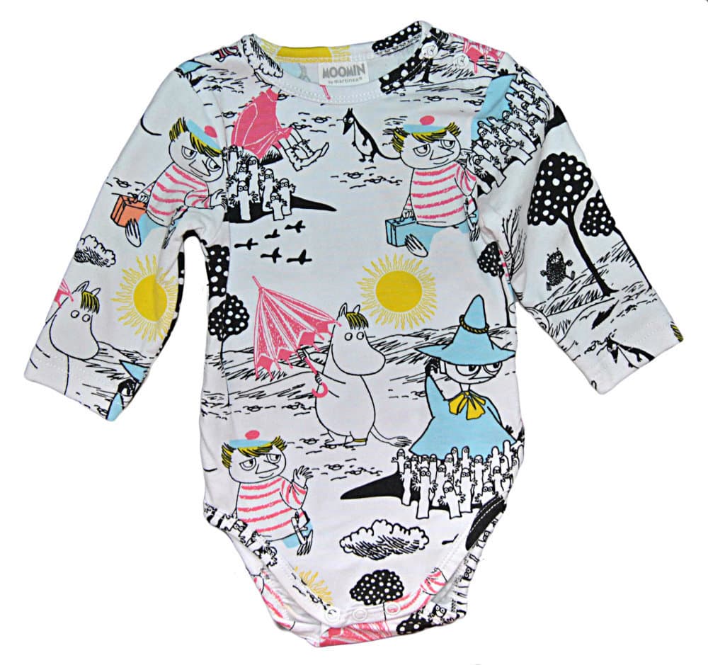 Moomin Body solrig, hvid, Martinex