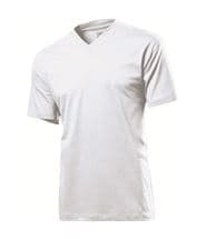 Stedman Classic V-Neck Men T-shirt White