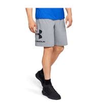 Under Armour Sportstyle Cotton Graphic Shorts Grey