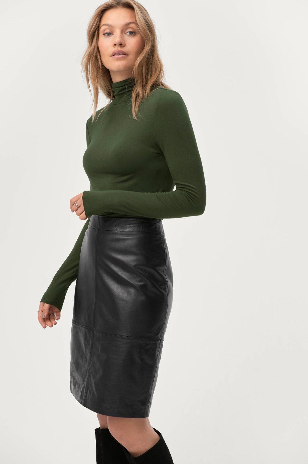 Skinnskjørt Irene Leather
