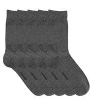 Resteröds 5-pack Bamboo Socks Darkgrey