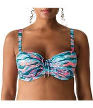 Primadonna New Wave Bikini Top Balcony Padded Multi-colour