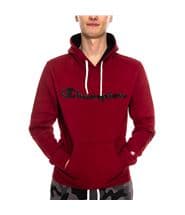 Champion Men Hooded Sweatshirt American Classic Wine red