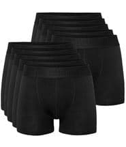 Resteröds 10-pack Cotton Stretch Boxers Black