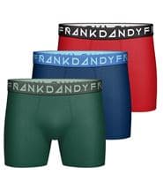 Frank Dandy 3-pack Solid Boxers Multi-colour