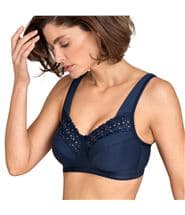Miss Mary of Sweden Miss Mary Broderie Anglais Soft Bra Darkblue