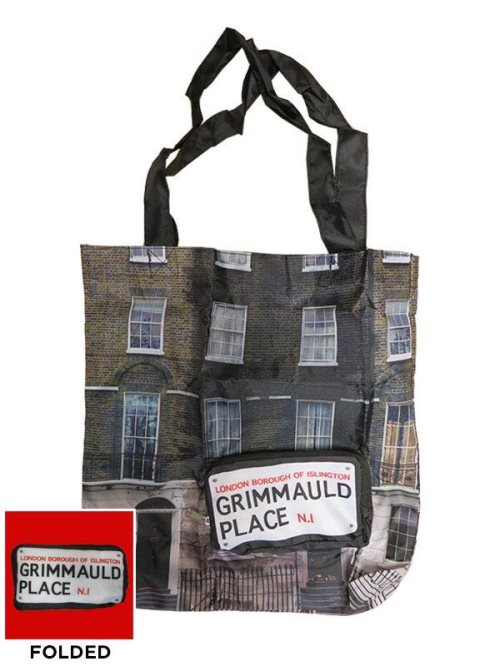 Bild av Harry Potter - Grimmauld Place Folding Tote Bag Black/White