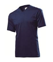 Stedman Classic V-Neck Men T-shirt Navy-2