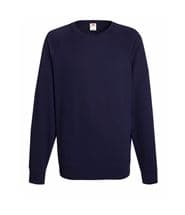 Fruit of the Loom Light Raglan Sweat Darkblue