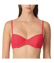 Marie Jo Brigitte Bikini Top Full Cup Wire Red