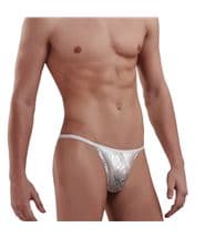 Doreanse Men G-string Silver