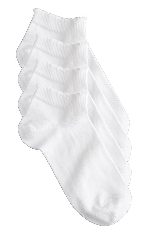 Bild av Ankelsockor 4-pack i ekologisk bomull