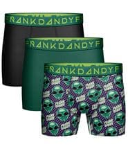 Frank Dandy 3-pack Boxers Black/Green