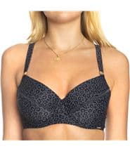 Panos Emporio Panthera Calypso Bikini Bra Black/Grey