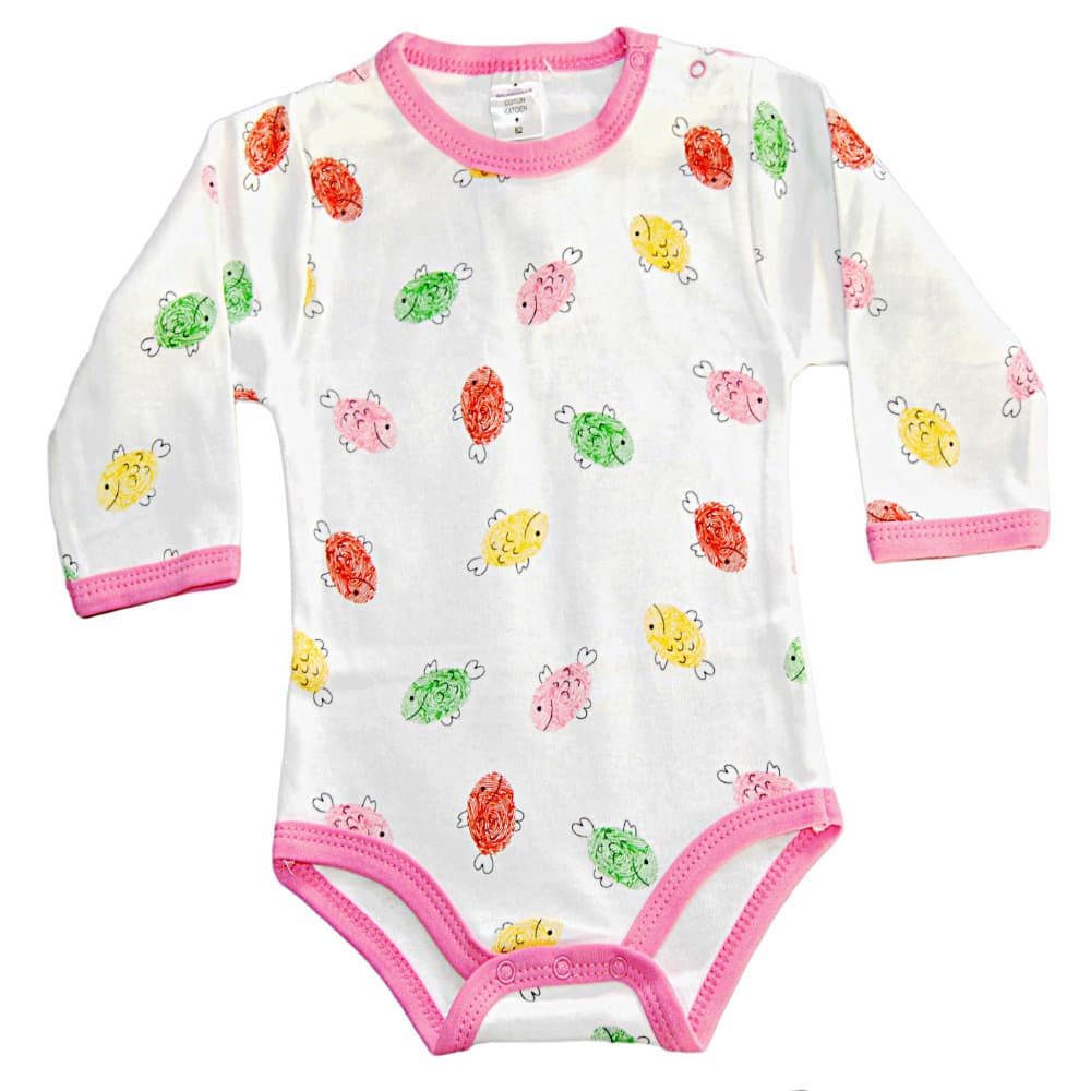 Body pink med fisk, 62 cl, Fixoni
