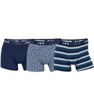 JBS 3-pack Trend Tights Navy pattern