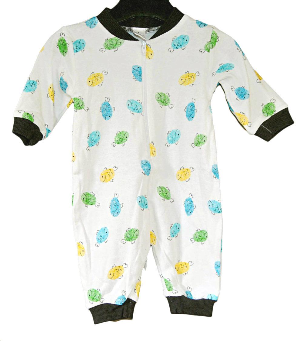 Pyjama-overalls med Fiskene, Fixoni