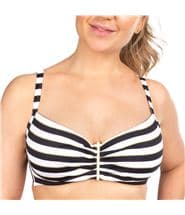 Femilet Belize Underwired Bikini Bra Black/White